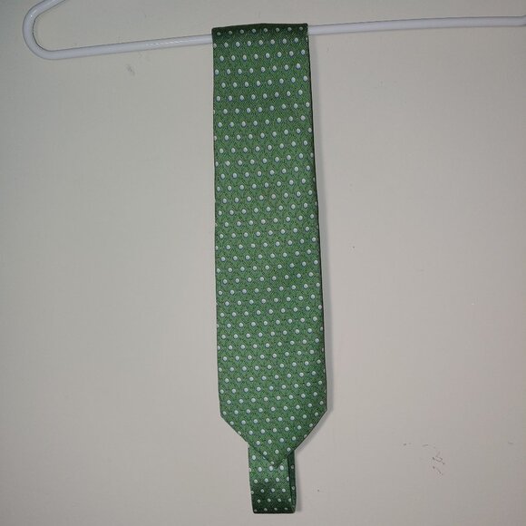 Vineyard Vines Golf Theme 100% Silk Tie Green OS - Picture 5 of 6